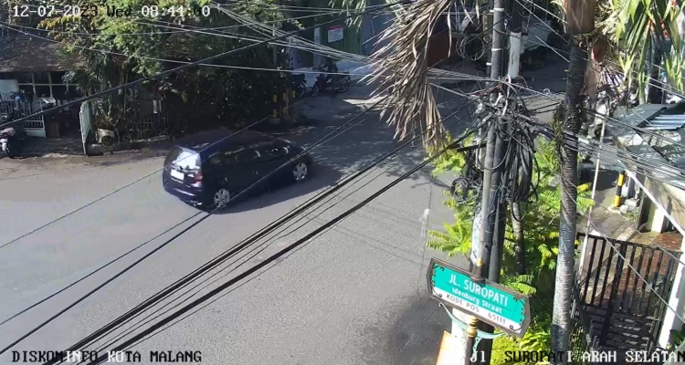 Cctv Jl. Suropati Arah Selatan