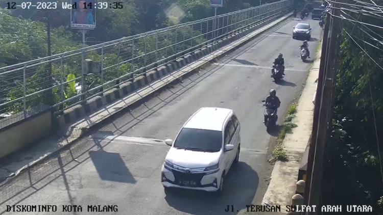 Cctv Jl. Terusan Sulfat Arah Barat Sawojajar