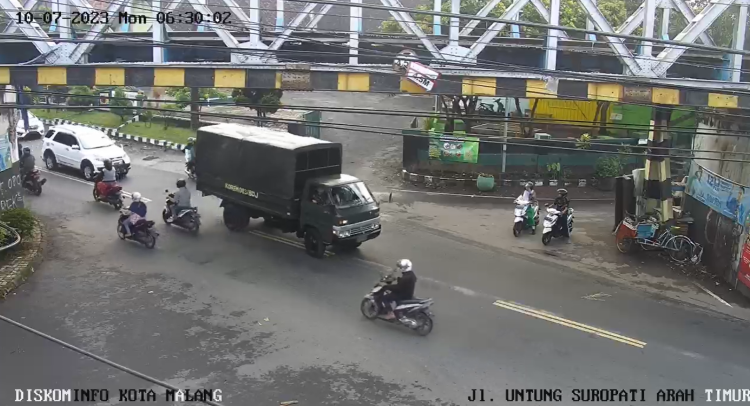 Cctv Jl. Untung Suropati Arah Timur Jl Panglima Sudirman