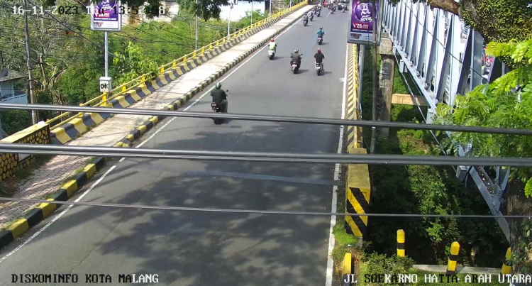 Cctv Jl. Soekarno Hatta Arah Utara Jembatan Soekarno Hatta