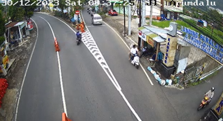 Cctv Dishub Pertigaan Jl. Arumdalu Songgoriti Kota Batu