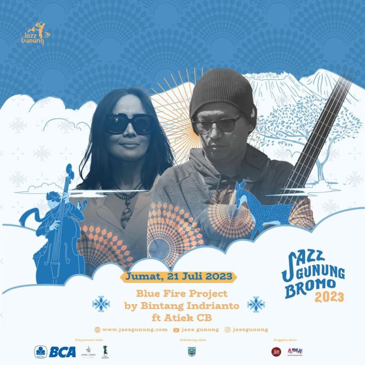 Atiek Cb Resmi Bernostalgia Bersama Blue Fire Project Di Jazz Gunung 2023