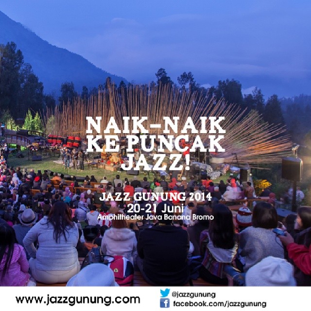Jazz Gunung 2014, Hamonisasi Musik Dengan Alam