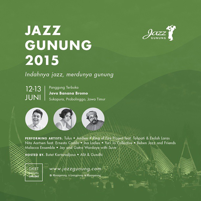 Jazz Gunung 2015, Alam Dan Musik Bersatu
