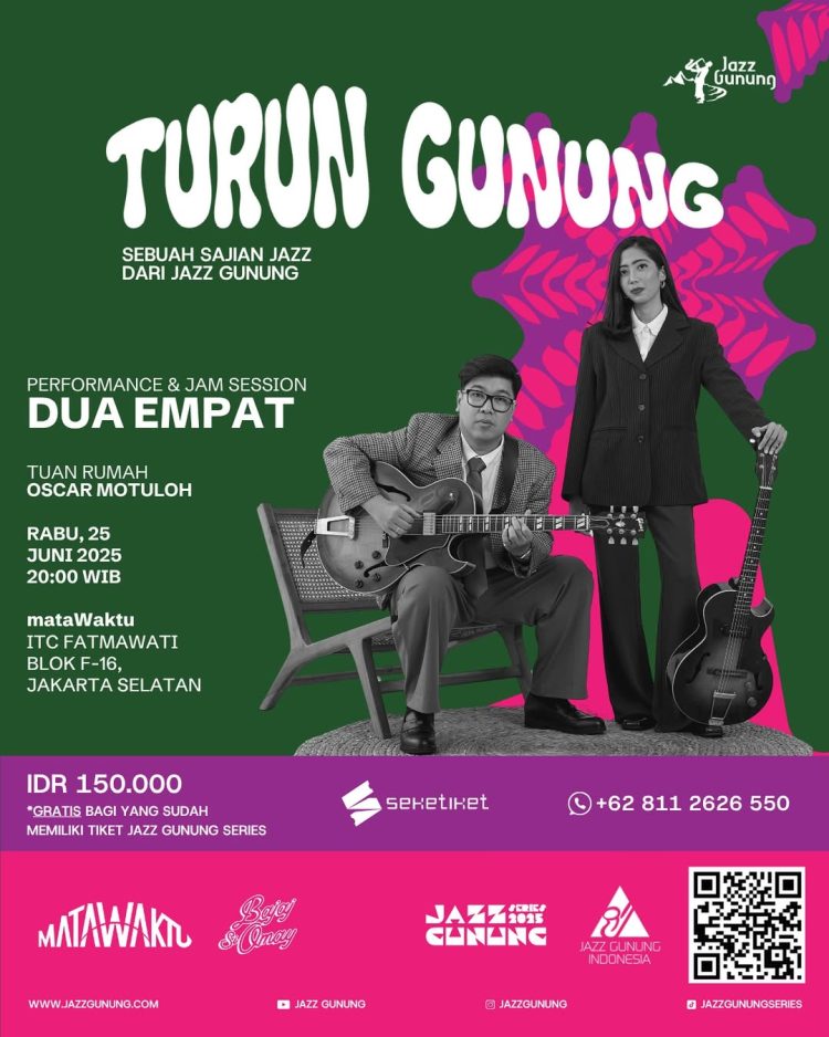 Pre Event Jazz Gunung Series Hadirkan Dua Empat