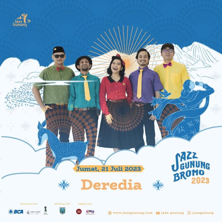Tampilkan Musik 1950 An, Jazz Gunung 2023 Hadirkan Deredia