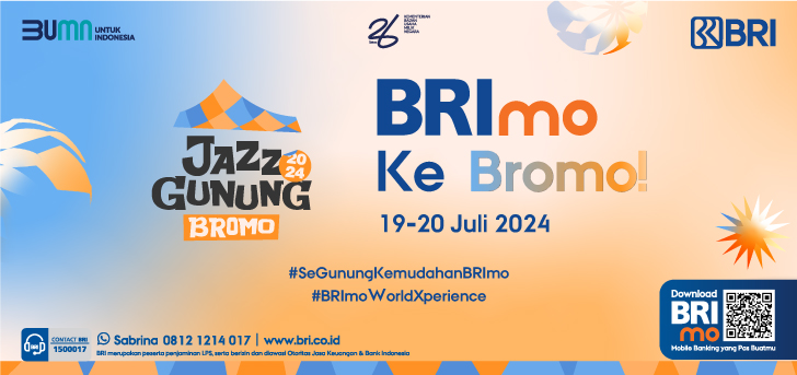 Brimo World Xperience Dukung Jazz Gunung Bromo