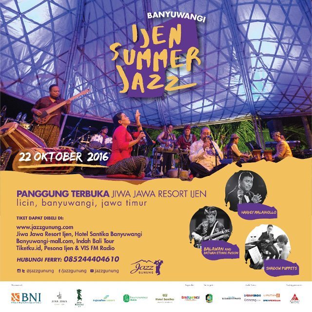 Ijen Summer Jazz 2016 Nostalgia Berbalut Nuansa Etnik