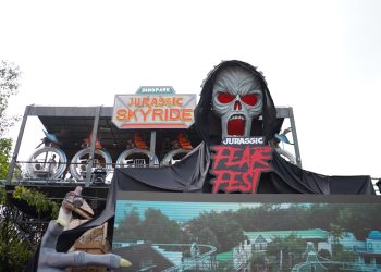 Wahana Baru Jatim Park 3 Jurassic Sky Ride