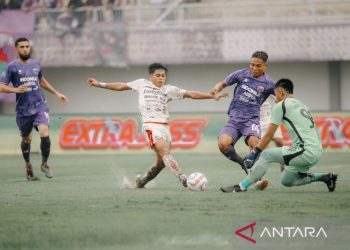 Bali United asah tiga latihan hadapi rival Persib Bandung 