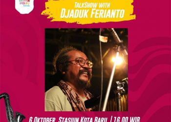 Besok Malang Jazz Festival, Djaduk Ferianto Talk Show Di Stasiun Kereta Api