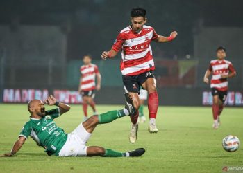 Madura United hentikan catatan tak terkalahkan Borneo FC