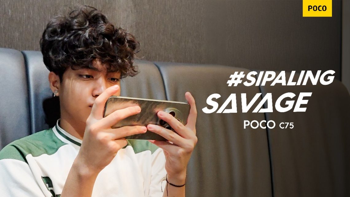 AeronnShikii bermain game menggunakan POCO C75 #SiPalingSavage