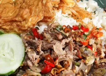 Nasi Genjes Brisket, menu viral di Malang (Gora Juara)