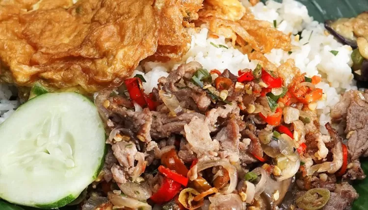 Nasi Genjes Brisket, menu viral di Malang (Gora Juara)