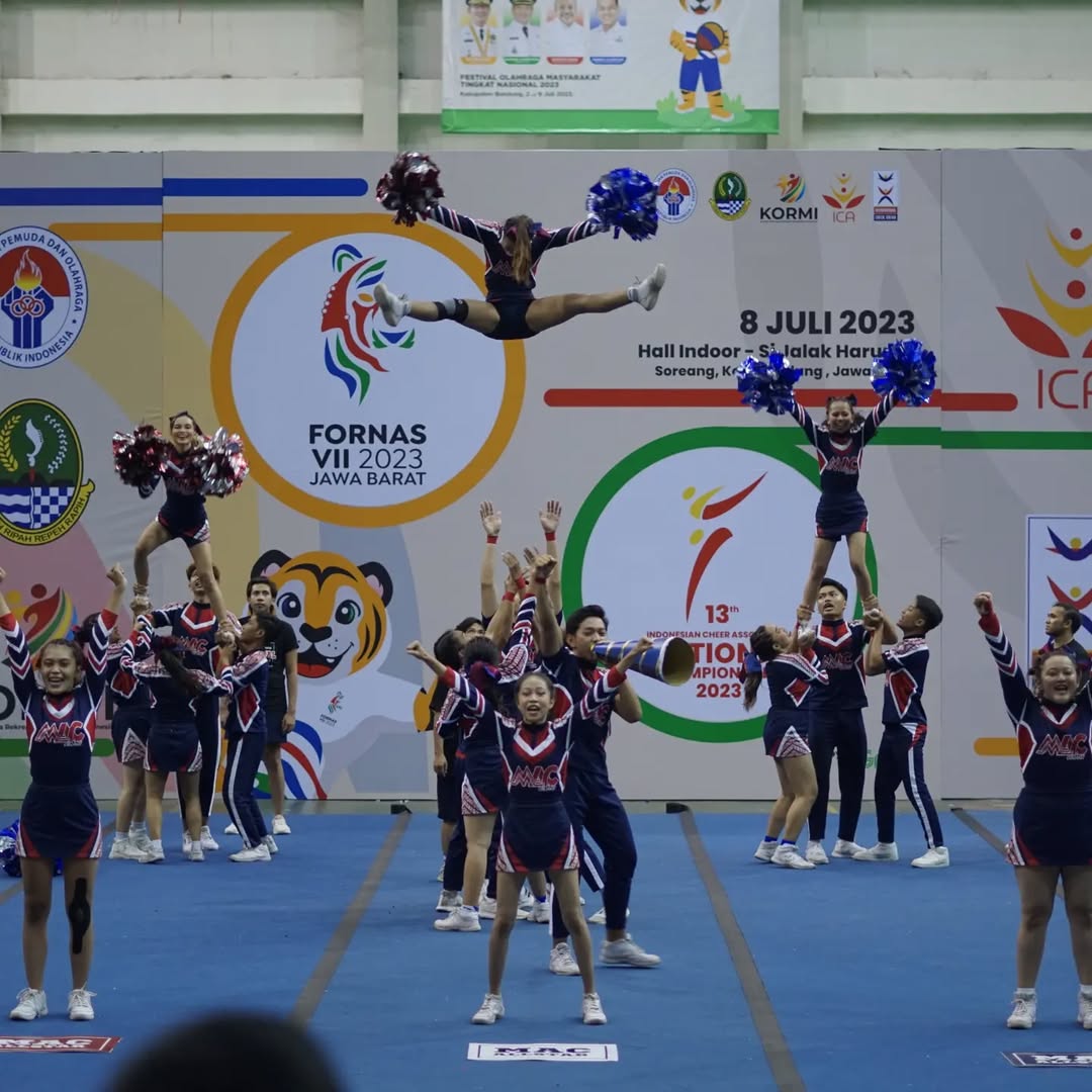 Tim MAC saat mengikuti event FORNAS VII 2023 di Jawa Barat, Gor Si Jalak Harupat, Soreang, Kab. Bandung Tim MAC saat mengikuti event FORNAS VII 2023 di Jawa Barat, Gor Si Jalak Harupat, Soreang, Kab. Bandung