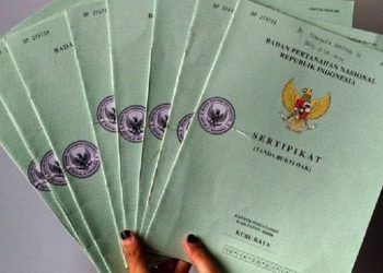 Contoh Sertifikat Tanah