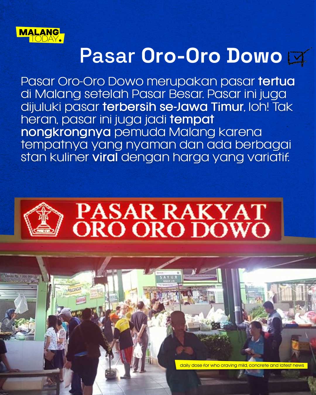 Pasar Oro Oro Dowo