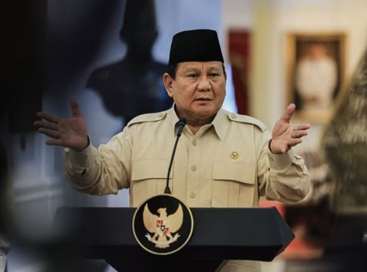Presiden Republik Indonesia Prabowo Subianto