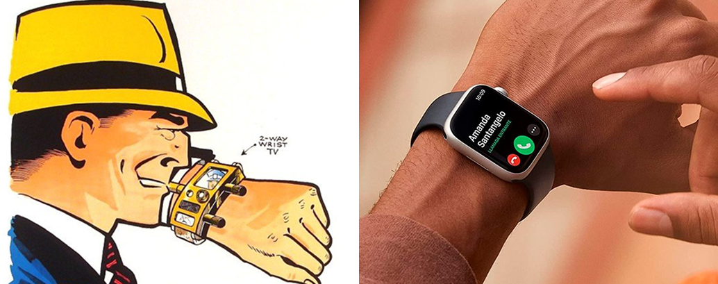 Smartwatch hanya muncul di kartun seperti Inspector Gadget atau komik Dick Tracy, sekarang smartwatch seperti Apple Watch, Samsung Galaxy Watch, dan Garmin Smartwatch hanya muncul di kartun seperti Inspector Gadget atau komik Dick Tracy, sekarang smartwatch seperti Apple Watch, Samsung Galaxy Watch, dan Garmin