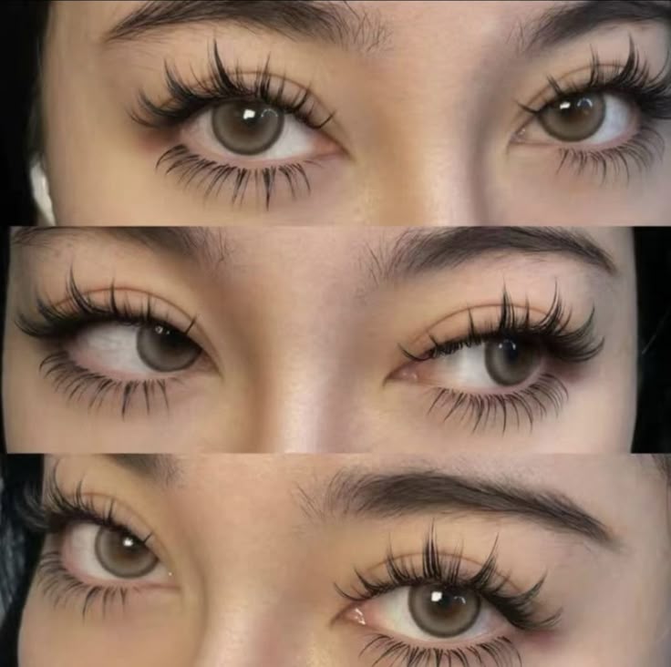 Tipe eyelash extension AnimeManga Lashes (Pinterest)