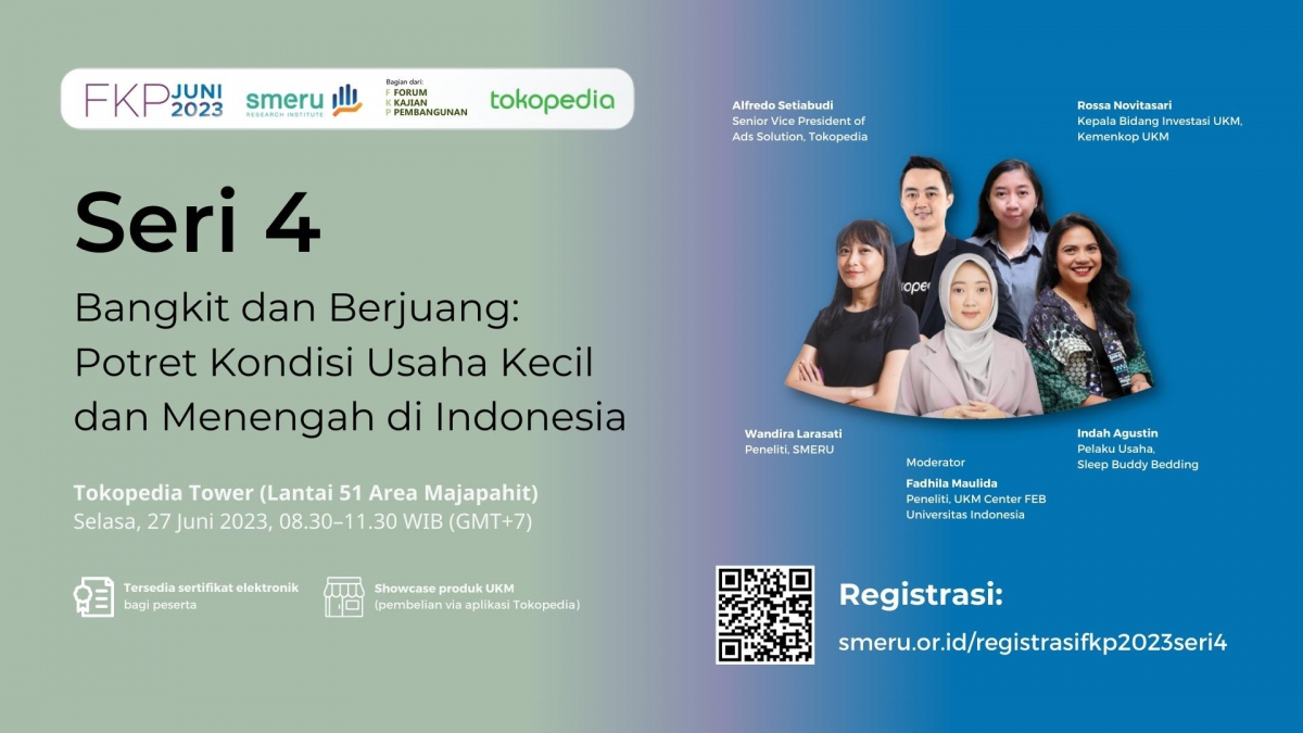 Smeru Institute, Bangkit Dan Berjuang Potret Kondisi Usaha Kecil Dan Menengah Di Indonesia