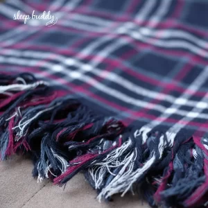 Sleep Buddy Highland Hues Flannel Throw Blanket (3)