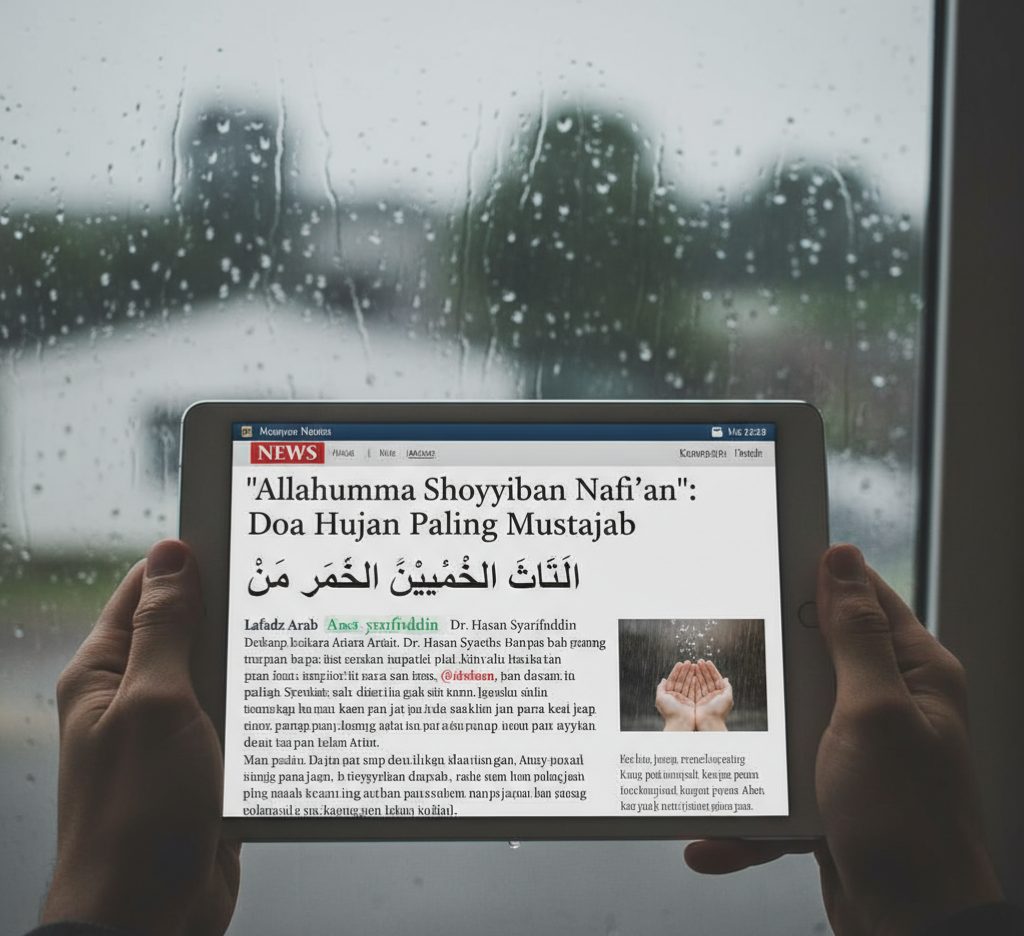 'Allahumma Shoyyiban Nafi'an': Doa Hujan Paling Mustajab