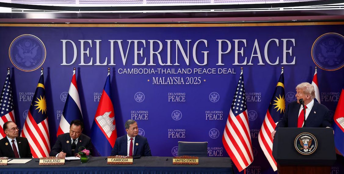 Trump Pimpin KTT ASEAN, Thailand dan Kamboja Tandatangani Kesepakatan Gencatan Senjata