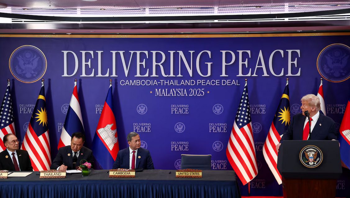 Trump Pimpin KTT ASEAN, Thailand dan Kamboja Tandatangani Kesepakatan Gencatan Senjata