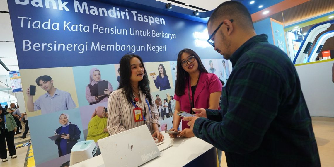 Bank Mandiri Taspen Hadir Meriahkan HUT Bank Mandiri dengan Semangat Berkarya Tanpa Batas