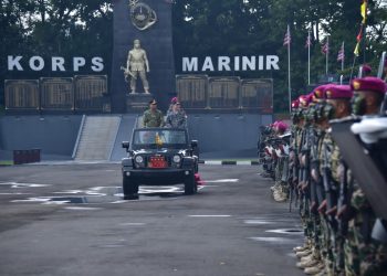 Aksi Prajurit Marinir TNI AL Bikin Panglima Militer Australia Terpukau Saat Kunjungi Markas “Hantu Laut”