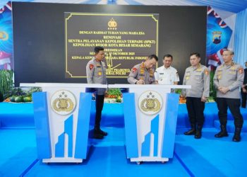 Kapolri Resmikan dan Groundbreaking Puluhan SPPG di Jateng, Tegaskan Dukungan untuk Program Makan Bergizi Gratis