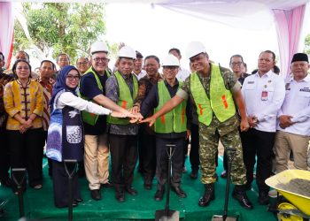 Wakil Panglima TNI Hadiri Peletakan Batu Pertama 800 Gerai Koperasi Desa