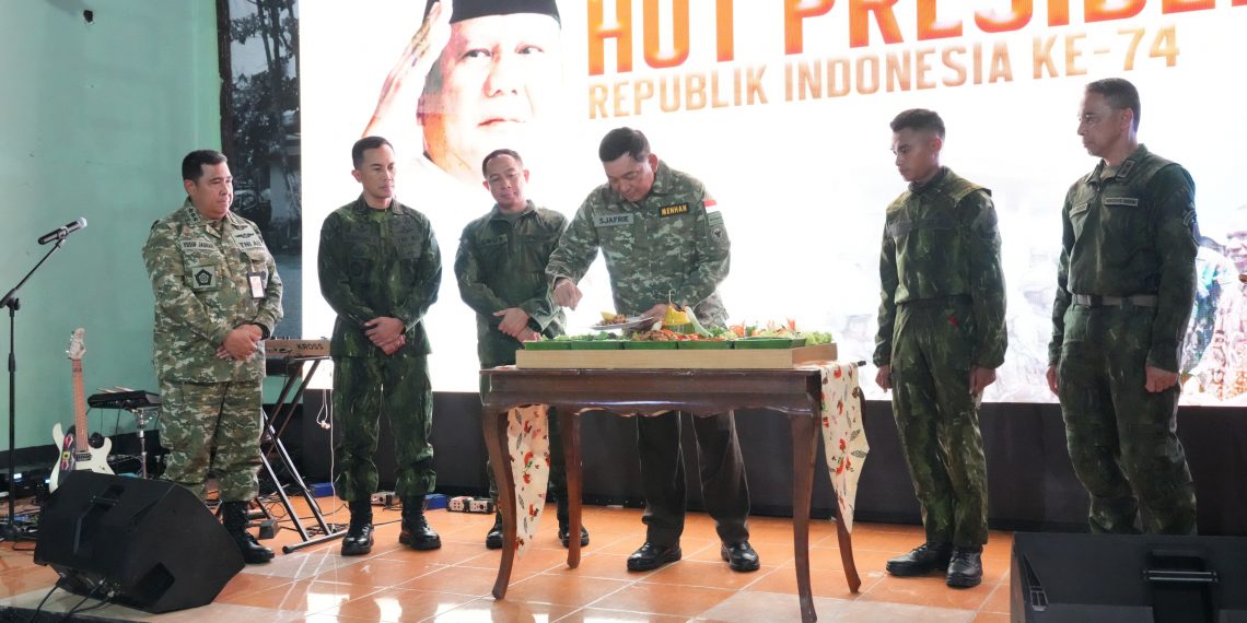 TNI Laksanakan Doa Bersama untuk Bangsa dan Prajurit di Daerah Operasi