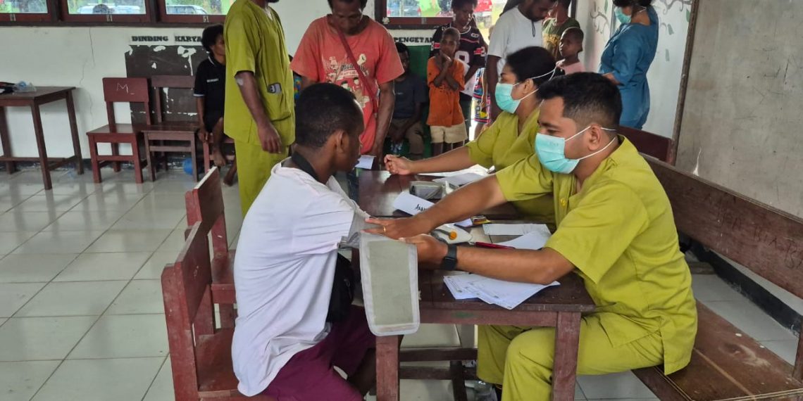 Wabup Paulus Ajambuani Apresiasi Peran TMMD 126 dalam Tingkatkan Kesehatan dan Cegah Stunting di Tambrauw