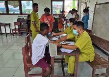 Wabup Paulus Ajambuani Apresiasi Peran TMMD 126 dalam Tingkatkan Kesehatan dan Cegah Stunting di Tambrauw