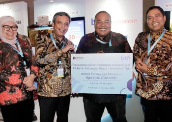 BTN Serahkan Penyaluran Kredit Program Perumahan KKP