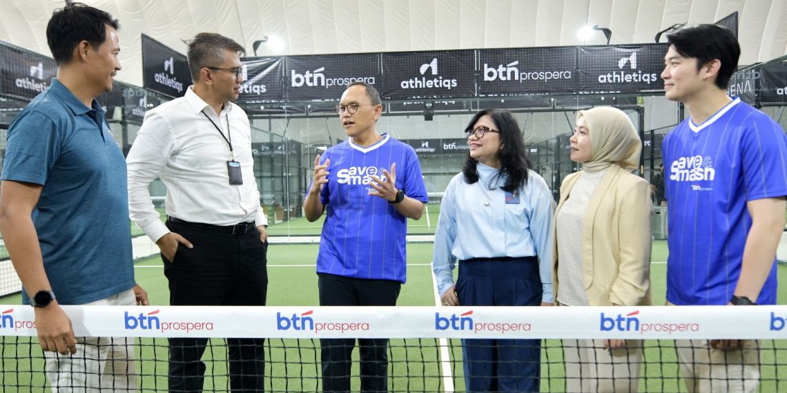 Dukung Olahraga Padel, BTN Luncurkan Program Save & Smash