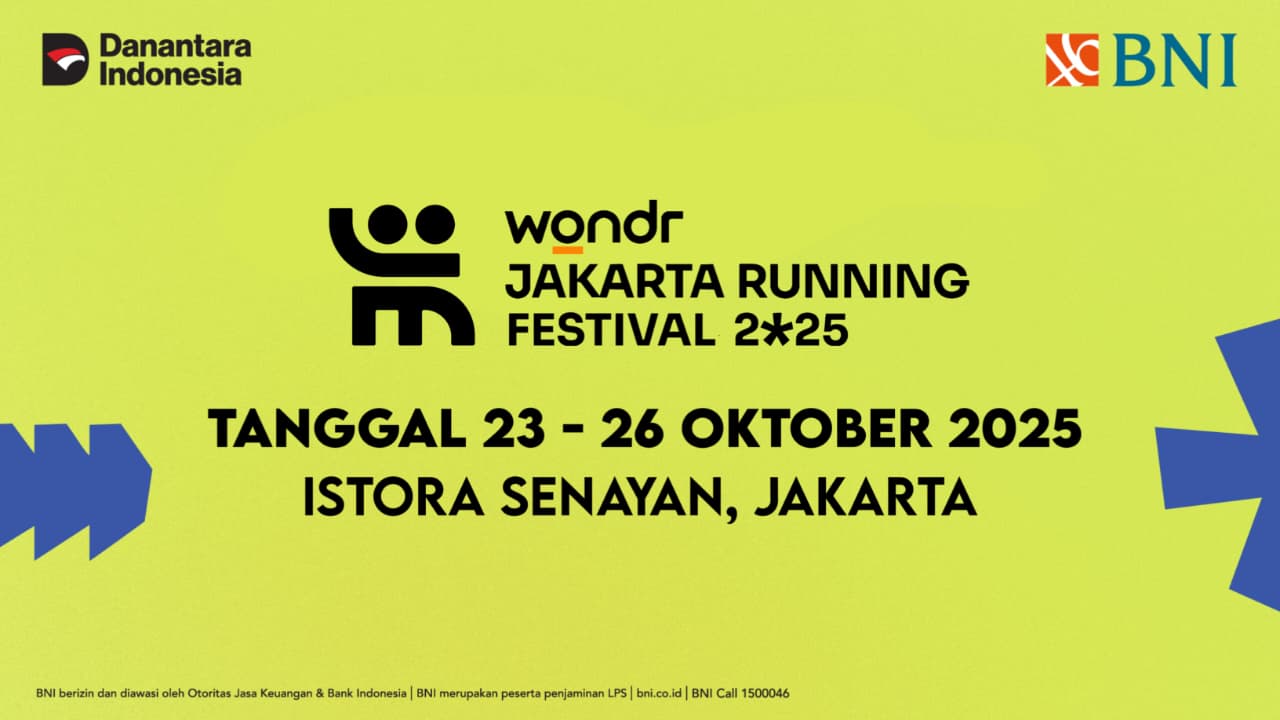 Layanan BNI Ramaikan Jakarta Running Festival 2025