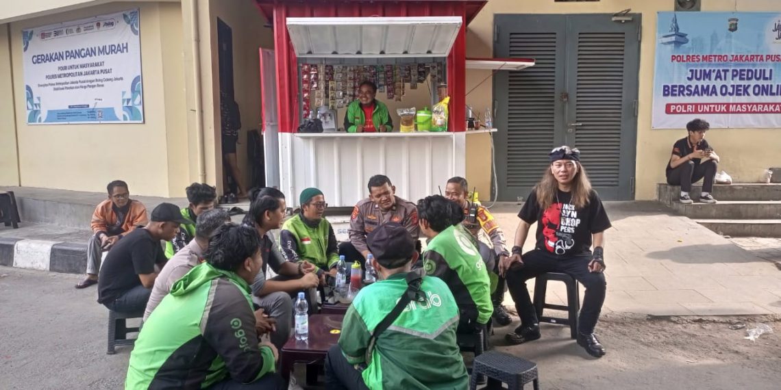 Polres Jakpus Luncurkan Rakyat Mart dan Rakyat Auto untuk Pemberdayaan Komunitas Ojol