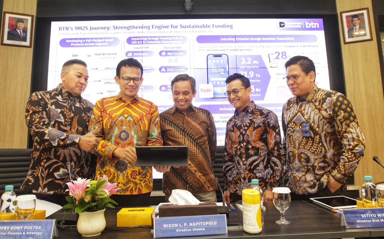 BTN Catat Laba Bersih Rp2,3 Triliun, Bukti Transformasi Bisnis Berjalan Efektif