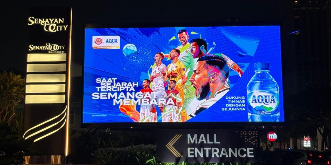 AQUA Kobarkan Dukungan untuk Timnas Indonesia Jelang Laga Penentuan Kualifikasi Piala Dunia 2026 Lewat Kolaborasi Digital Art