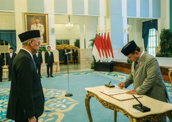 Presiden Prabowo lantik DK LPS