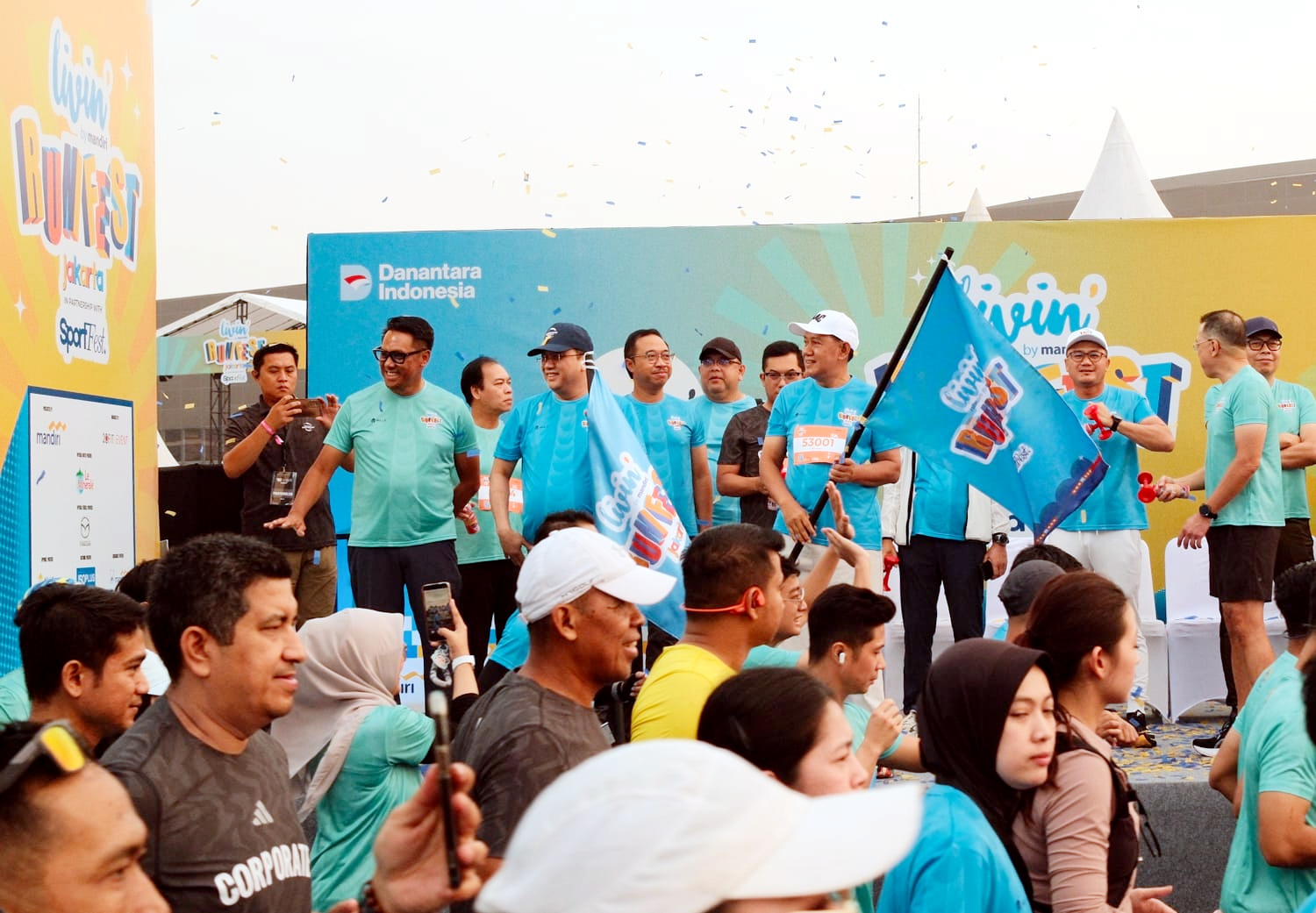 Semarakkan Gaya Hidup Sehat, 5.500 Pelari Ramaikan Livin’ by Mandiri Run Fest
