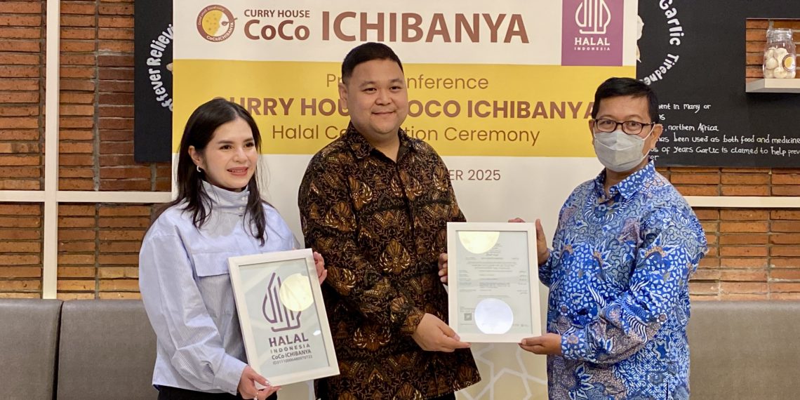 Restoran Kari Jepang CoCo ICHIBANYA Indonesia Resmi Kantongi Sertifikat Halal