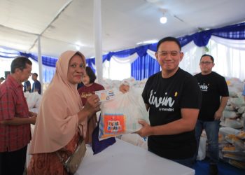 Perkuat Kepedulian Sosial, Bank Mandiri Hadirkan Pasar Murah HUT ke-27 di Surabaya