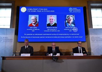 3 Ilmuwan AS Raih Nobel Fisika 2025 atas Eksperimen Fisika Kuantum
