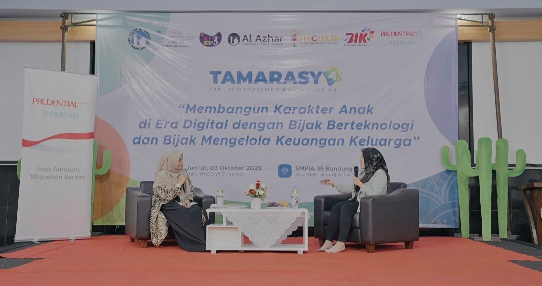 Prudential Syariah Ajak Orang Tua di Bandung Cerdas Kelola Keuangan dan Dampingi Anak di Era Digital