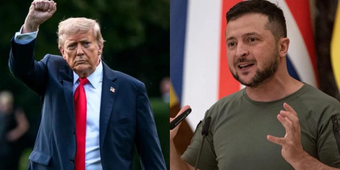 Trump Bentak Zelensky di Gedung Putih, Desak Ukraina Terima Syarat Rusia